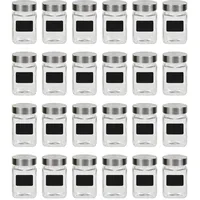 vidaXL Vorratsglas 300 ml 24 St.