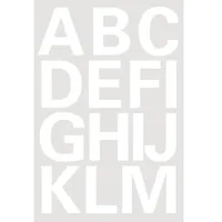 Herma Buchstaben 25 mm, 28 Etiketten, Aufdruck: A-Z, Folie,
