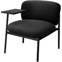 COMHOMA Ohrensessel 56 x 81 x 56 cm Schwarz