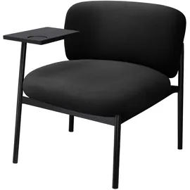 COMHOMA Ohrensessel 56 x 81 x 56 cm Schwarz