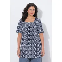 Ulla Popken Longshirt in marine | 50-52