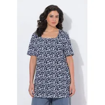 Ulla Popken Longshirt in marine | 50-52