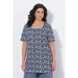 Ulla Popken Longshirt in marine | 50-52