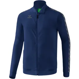 Erima Essential Team Tracktop Sweatjacke new navy/slate grey 140
