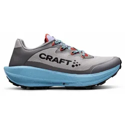 Craft Laufschuhe CTM Ultra Carbon Trail (Trailrunning) grau/aquamarine Herren