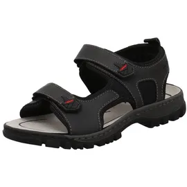 Rieker Freizeitsandalen Herren Schwarz 40