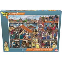 Goliath That's Life Gallery Edition: Johannes Vermeer, Puzzle mit 1000 Teilen für Kinder ab 7 Jahren