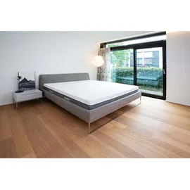 Genius eazzzy Matratze 200x200 cm orthopädische Visco Kaltschaummatratze mit 8-Zonen und 20cm hoch, Härtegrad H2-H3 | Komfort,