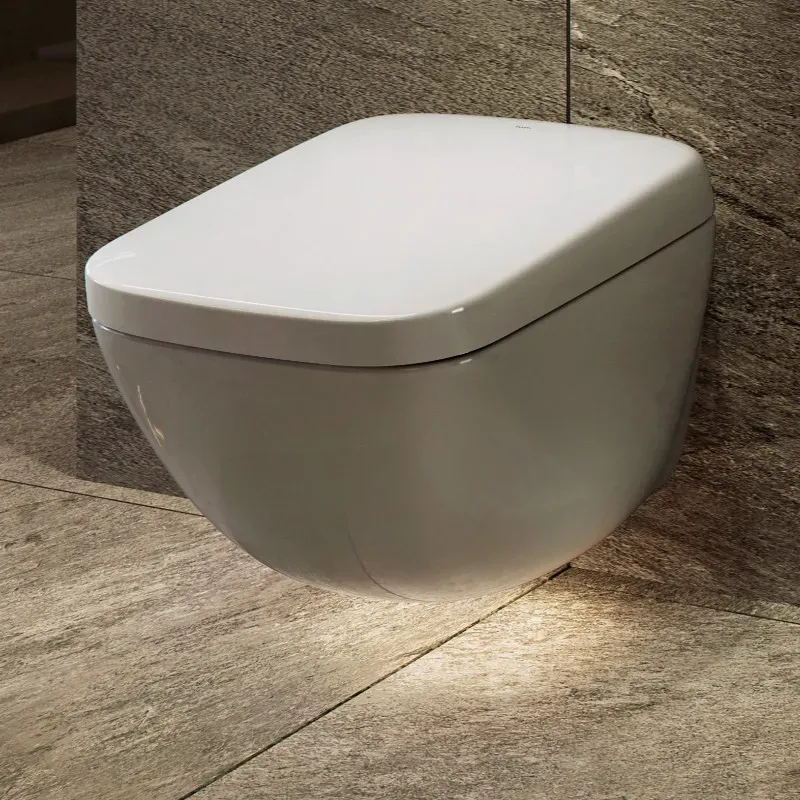 Toto NEOREST WX1 WC mit integriertem WASHLET##BxHxT 449 × 122 x 667 mm BxHxT 444 × 367 x 660 mm TCF95180GEU