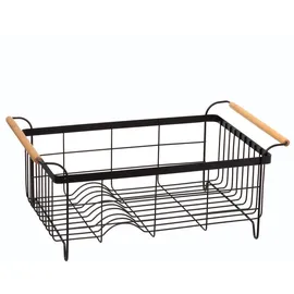 5five simply smart Abtropfgestell 43 x 32 cm Schwarz
