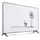 kwmobile 55" TV Abdeckung Indoor - Fernseher Hülle Bildschirmschutz Abdeckung - TV Bildschirm Staubschutzhülle - Fernsehabdeckung - Schwarz Weiß