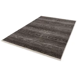 SCHÖNER WOHNEN-Kollektion Teppich »Mystik 193«, rechteckig, 7 mm Höhe, weiche Oberfläche, Wohnzimmer SCHÖNER WOHNEN-KOLLEKTION dunkelgrau B: 200 cm   1 St.