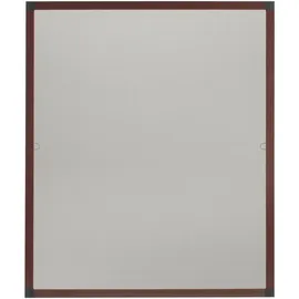 Hecht Fliegengitter Alu Compact 100 x 120 cm Braun
