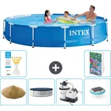Frame Pool Rund - 366x76 Cm - 7-teilig  S56