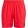 adidas Badeshorts Solid CLX Short-Length Rot/Schwarz S