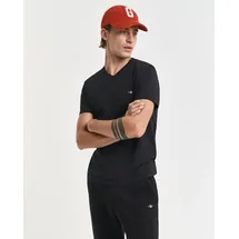 GANT Herren T-Shirt - Schwarz - 3XL,XXXL
