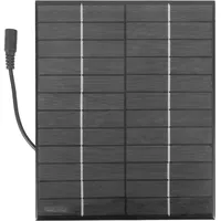 Wisboey 12V 5,2 Watt Mini Solar Panel Polykristalline Solarzellen Silizium Epoxy Solar DIY Modul System Ladegeraet + DC-Ausgang
