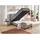 Die Möbelfundgrube Boxspringbett 100 x 200 cm H3 Grau