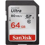 SanDisk Ultra SDXC 64GB, UHS-I U1, Class 10 (SDSDUNB-064G-GN6IN)