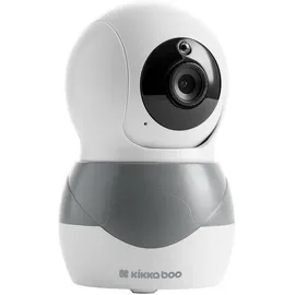 KIKKABOO Kikka boo Babyphone Ady 4,3 Zoll ECO-Modus Schlaflieder Nachtsicht Alarm grau ́ Grau