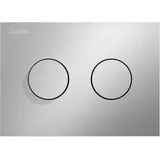 Laufen Groove, WC-Betätigungsplatte - chrom matt