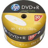 HP DVD+R Rohlinge bedruckbar, 50er Bulk-Pack DVD+R 4,7 GB