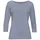 LASCANA 3/4-Arm-Shirt Blau 36/38