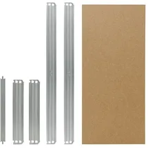 shelfplaza Fachboden Stahl 90x40 cm Silber
