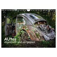 Calvendo Autos, abgestellt und vergessen (Wandkalender 2026 DIN A4