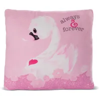 NICI Kissen Love Schwan 30 x 30 cm Weiß