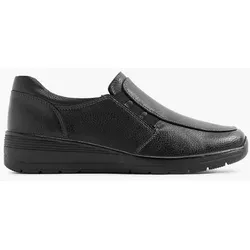 Komfort Slipper - Damen - schwarz