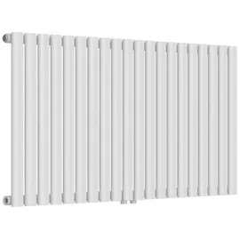 neu.haus Design Röhrenheizkörper 600 x 1200 mm 857 W weiß Mittelventil