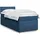 vidaXL Boxspringbett 100 x 200 cm Blau