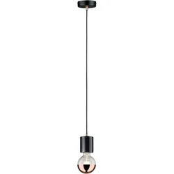 Paulmann Neordic Pendelleuchte Nordin  E27   max. 60W Schwarz Marmor Kupfer matt dimmbar Marmor 79751