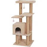 Dehner Nele Kratzbaum 122 x 50 x 50 cm beige