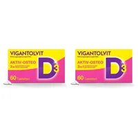 Vigantolvit Vitamin D3, K2 und Calcium Tabletten 2 x 60 St.