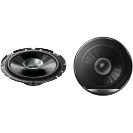 Pioneer TS-G1710F 17 cm Doppelmembranlautsprecher Set mit 2 Lautsprechern (je 280 W max., 40 W Sinus), kraftvoller Klang, hoher Wirkungsgrad, 49.7 mm Einbautiefe, 144 mm Einbauausschnitt, mit Gitter