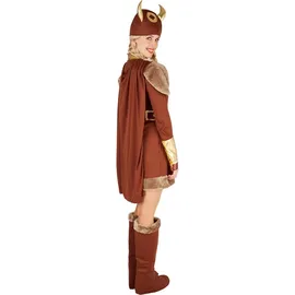 Tectake Wikingerchefin Kostüm Damen S