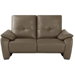 Wohnwert Ledersofa  Halina ¦ braun ¦ Maße (cm): B: 169 H: 98 T: 98.0