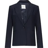 s.Oliver Taillierter Blazer mit Waffelpiqué-Struktur - blau - 34
