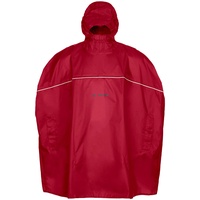 Vaude Grody Poncho Indian Red M