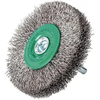 Lessmann Rundbürste D.80mm Drahtstärke 0,2mm VA 9mm 12000min-1 10