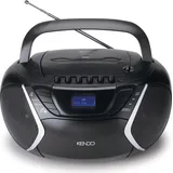 KENDO Boombox DAB+ 25EX Radiorekorder CD/Kassette Bluetooth