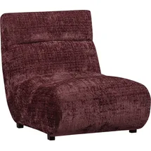 Woood Sessel Observe Chenille 75 x 82 x 96 cm Lila frei im Raum stellbar