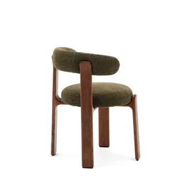 Kave Home 2er-Set Kave Home Stuhl Granite Stoff Grün