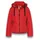 District Übergangsjacke Bluebell (mit Kapuze, wasserabweisend) rot Damen