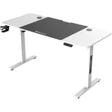 pro.tec Schreibtisch, Stryn 140x60cm weiß