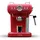 Klarstein Espressionata Evo 1,2L rot mit Milchaufschäumer