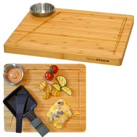 Dune Design DuneDesign 2er Set - 30x25 Raclette Brettchen Pfännchen Untersetzer