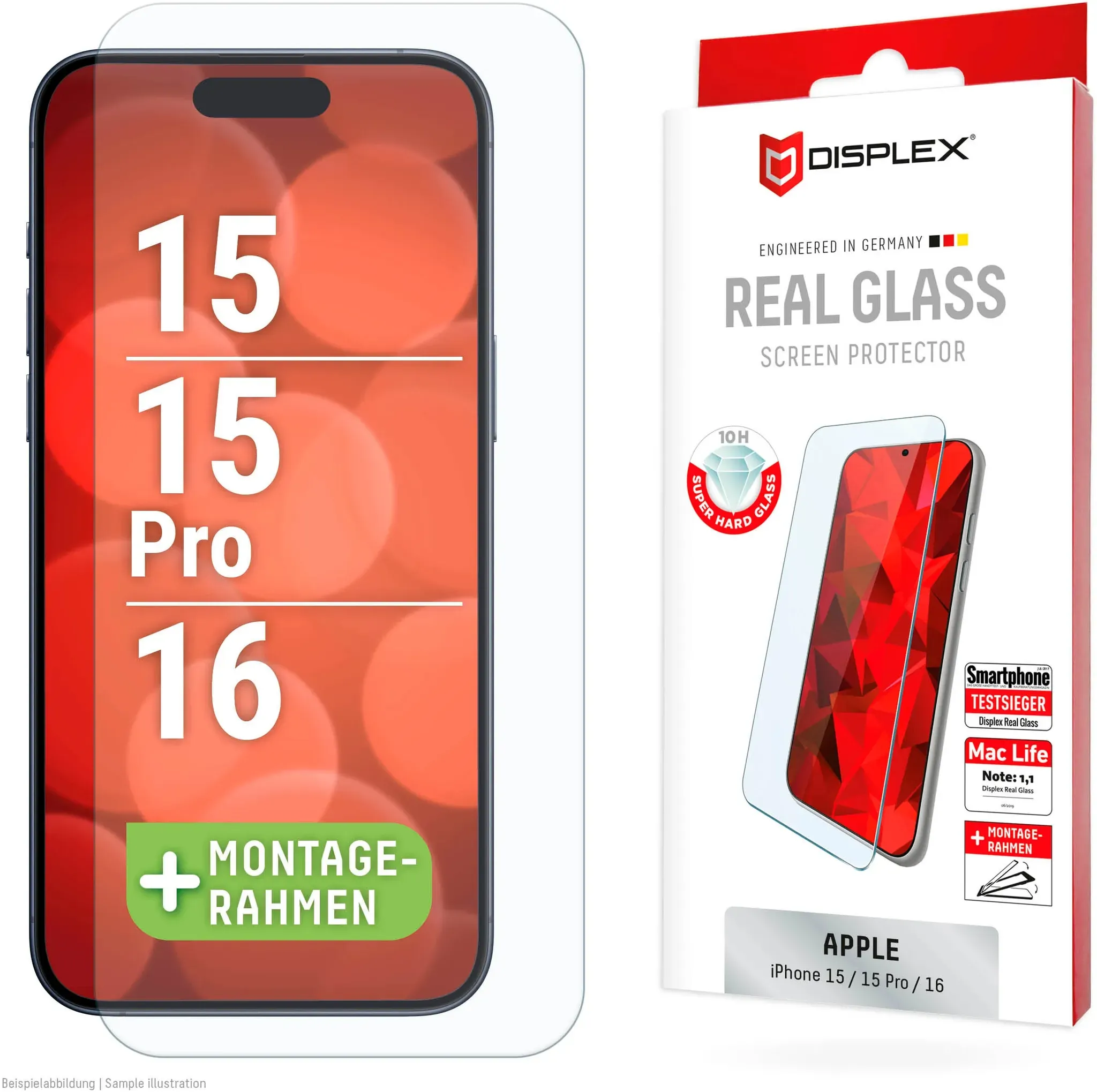 DISPLEX Displayschutzglas 